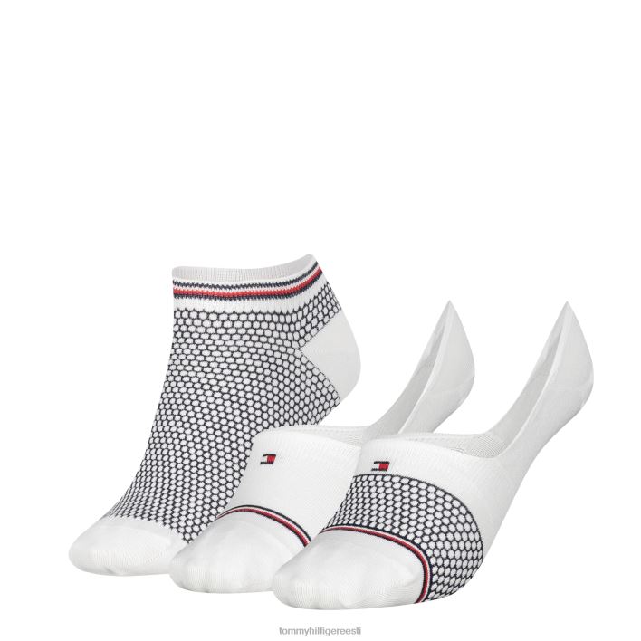 3-pakendis segasiluetiga kinkekarp RJV621915 valge Tommy Hilfiger