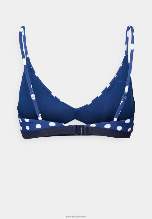 bralette bikiinitop RJV624089 tumesinine Tommy Hilfiger