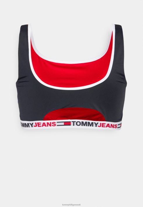 bralette curve bikiinitop RJV626511 esmane punane Tommy Hilfiger