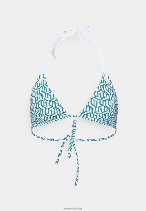 kolmnurkne bikiinitops RJV628282 roheline Tommy Hilfiger