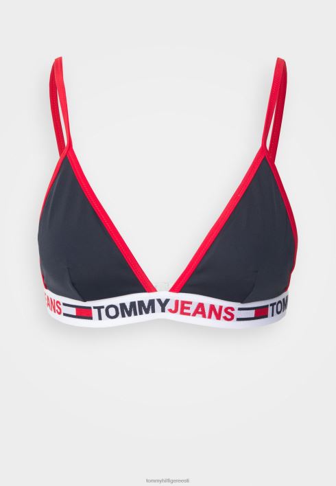 kolmnurkne fikseeritud bikiinipealne RJV626250 kõrbe taevas Tommy Hilfiger