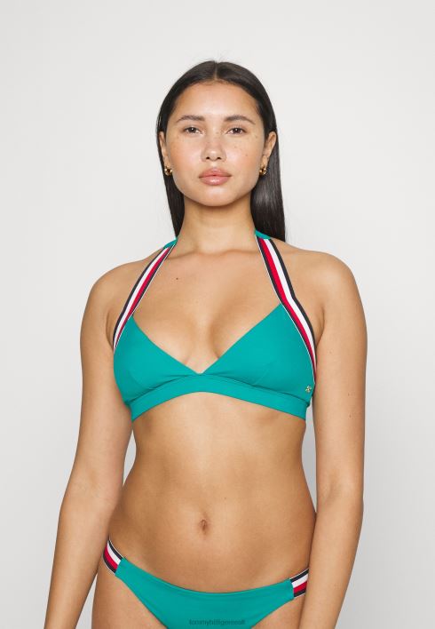 kolmnurkne fikseeritud bikiinipealne RJV627741 maui roheline Tommy Hilfiger