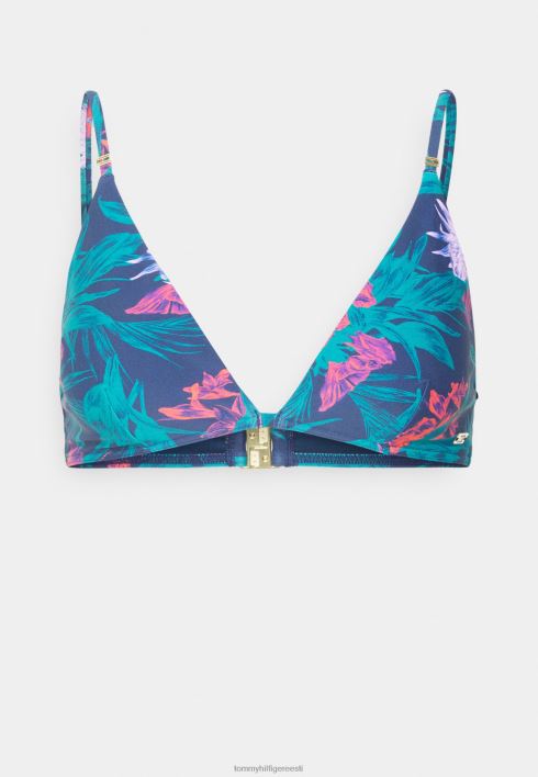 kolmnurkne fikseeritud bikiinipealne RJV628585 videvik/indigo Tommy Hilfiger