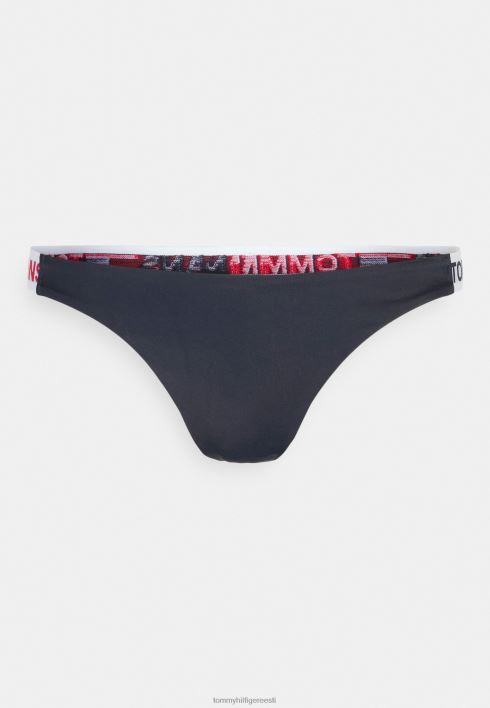 kõrge säärega jubedad bikiinipüksid RJV624339 esmane punane Tommy Hilfiger