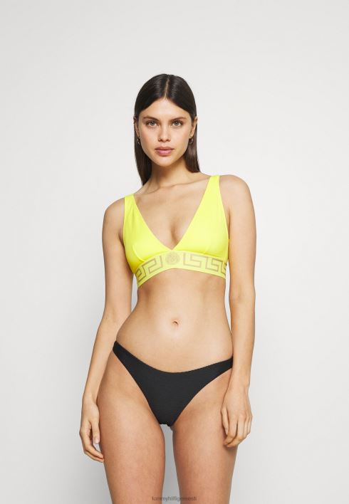 soliidsed jubedad kõrge säärega bikiinipüksid RJV628203 must Tommy Hilfiger