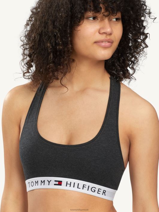 Racerback scoop kaelusega bralette RJV622239 must/kanarbik Tommy Hilfiger