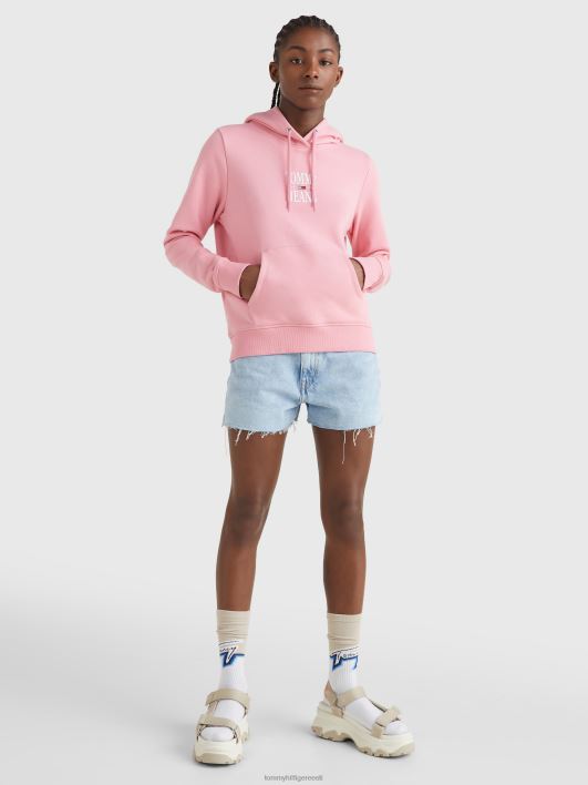 hädavajalik logoga kapuuts RJV622613 värske roosa Tommy Hilfiger