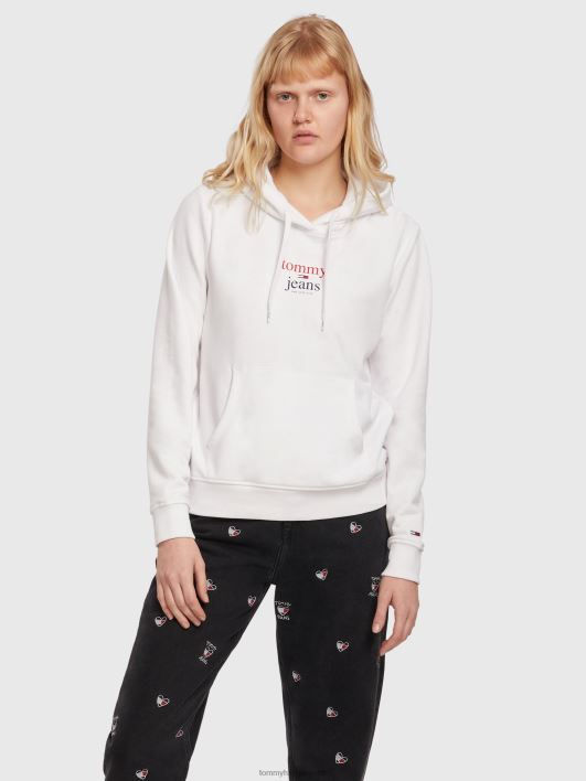 hädavajalikud logoga pusad RJV622517 valge Tommy Hilfiger