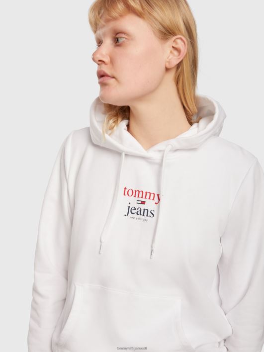 hädavajalikud logoga pusad RJV622517 valge Tommy Hilfiger