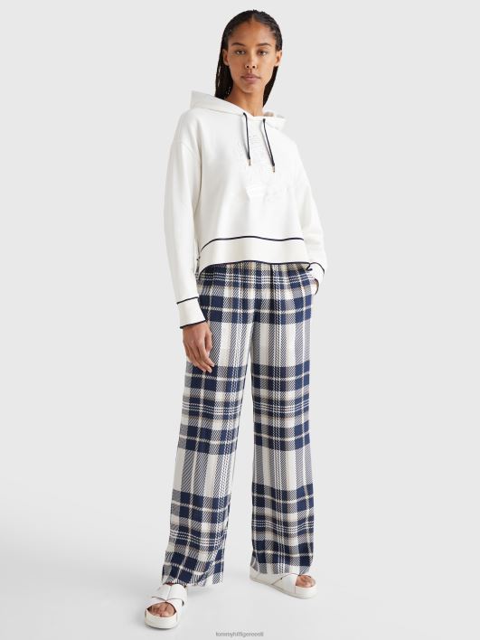 ikoonid lõdvestunud dressiga kapuuts RJV622616 ekru Tommy Hilfiger