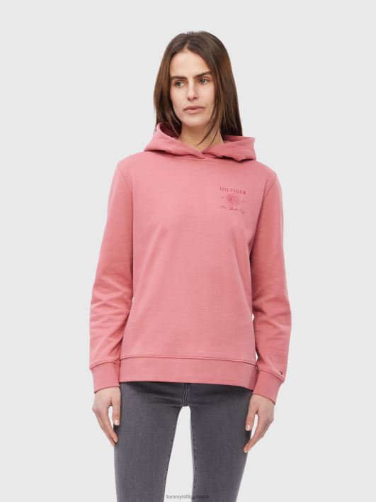 raske roosa kapuuts RJV622648 inglise roosa Tommy Hilfiger