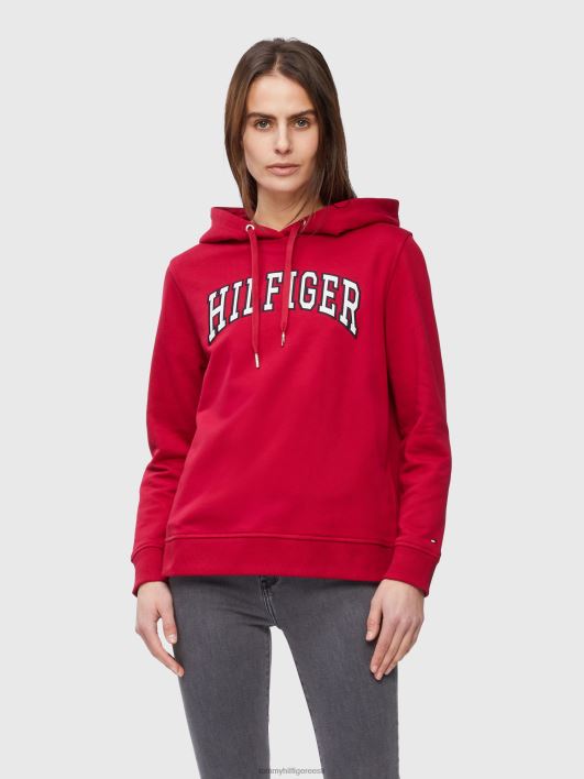 tavaline ülikooli kapuuts RJV622579 kuninglik marja Tommy Hilfiger