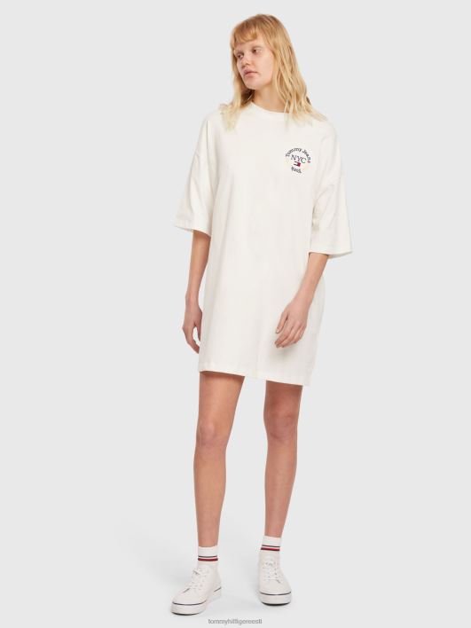 ajatu logoga t-särkkleit RJV622116 ekru Tommy Hilfiger