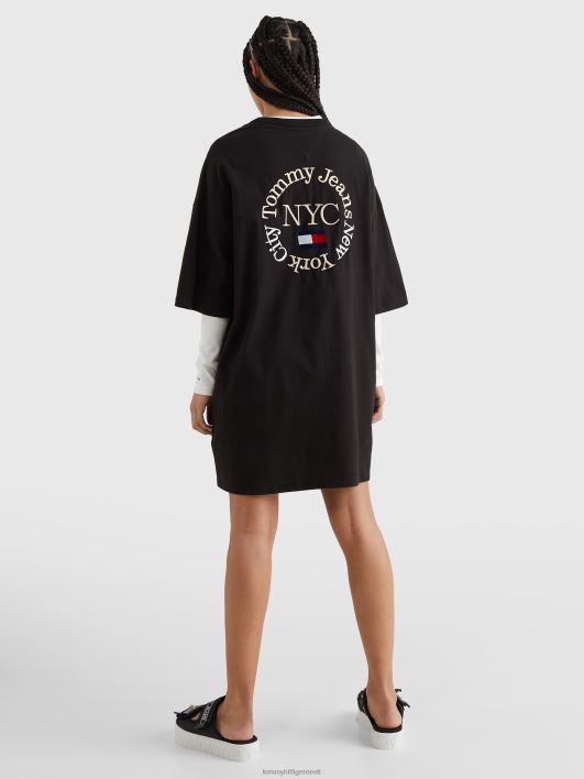 ajatu logoga t-särkkleit RJV622127 must Tommy Hilfiger