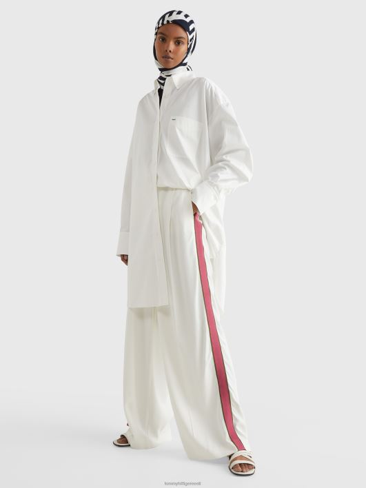 ikoonid ülisuur särkkleit RJV622072 ekru Tommy Hilfiger