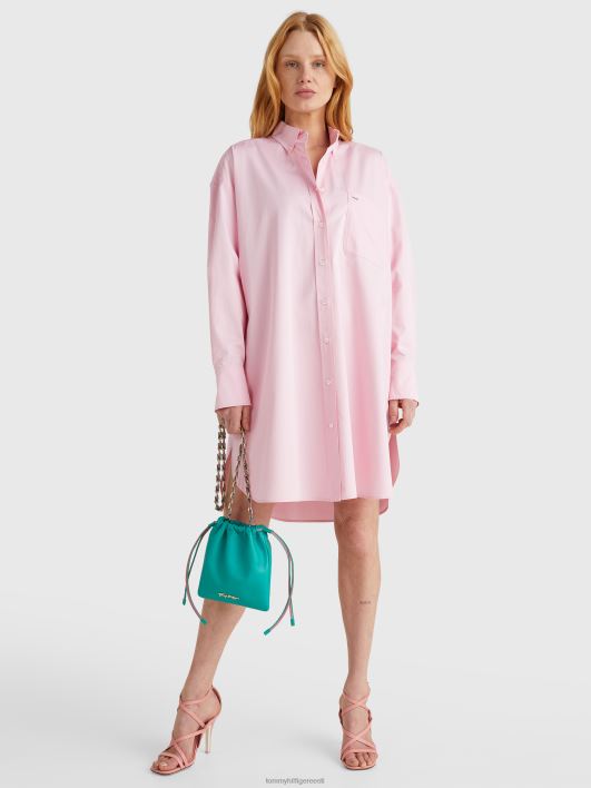 ikoonid ülisuur särkkleit RJV622084 amorroosa Tommy Hilfiger