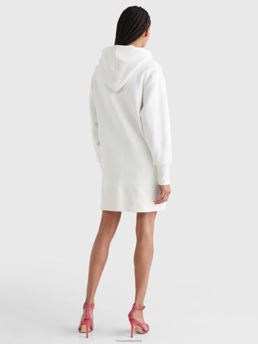 klassikaline kapuutsiga kleit RJV622067 elevandiluust Tommy Hilfiger