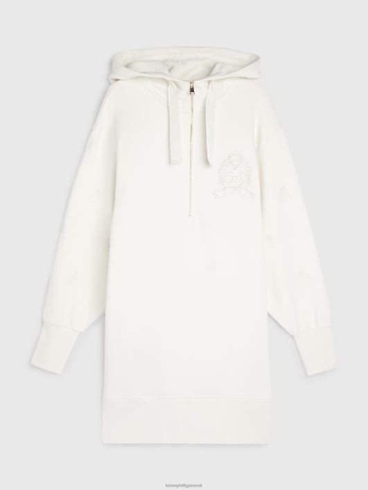 klassikaline kapuutsiga kleit RJV622067 elevandiluust Tommy Hilfiger