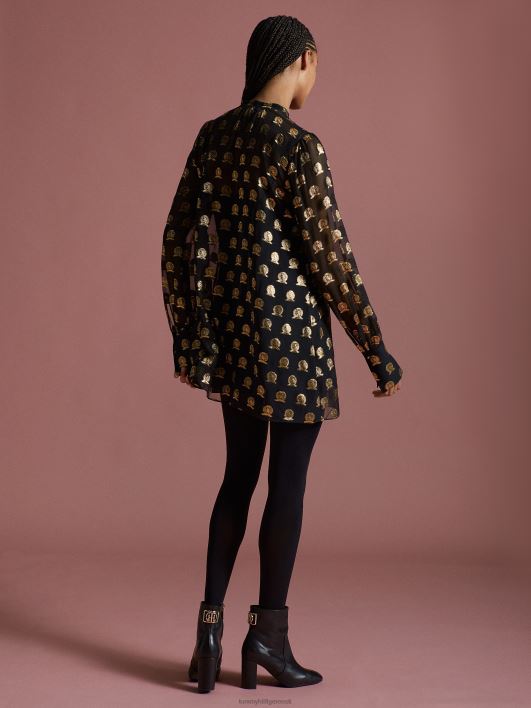 kollektsiooni crest viskooskleit RJV622068 must Tommy Hilfiger