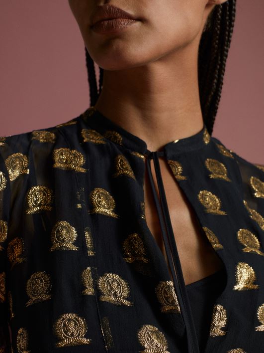 kollektsiooni crest viskooskleit RJV622068 must Tommy Hilfiger