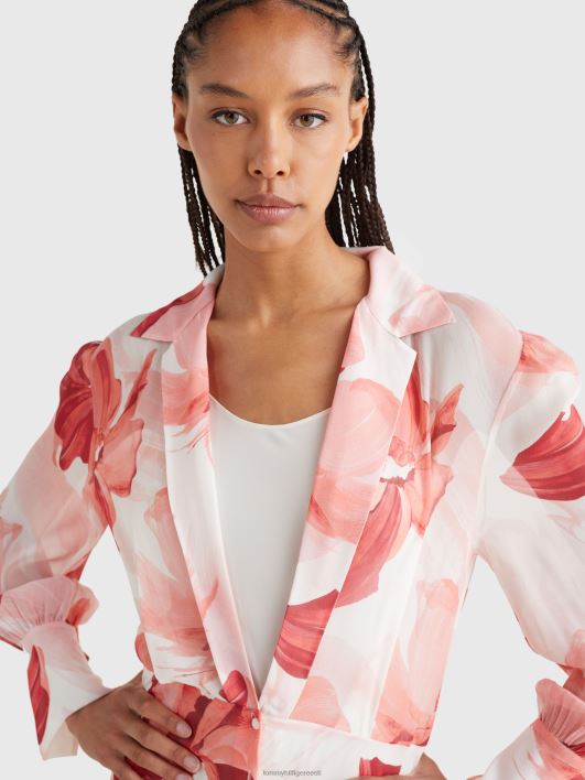 lääneranniku prep lillemustriga viskoosist ülisuur särkkleit RJV622089 mitu Tommy Hilfiger