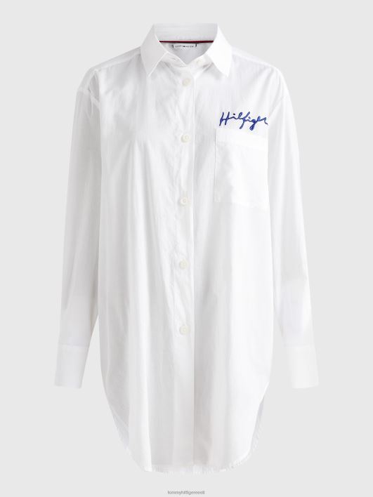 logoga rannakleit RJV622054 valge Tommy Hilfiger