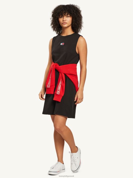 rinnamärgi varrukateta tankkleit RJV622123 must Tommy Hilfiger