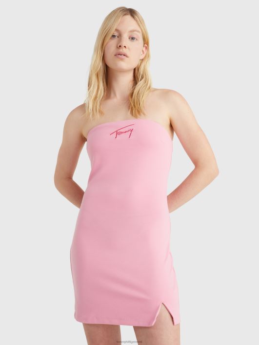 signatuurtikandid bodycon kleit RJV622058 värske roosa Tommy Hilfiger