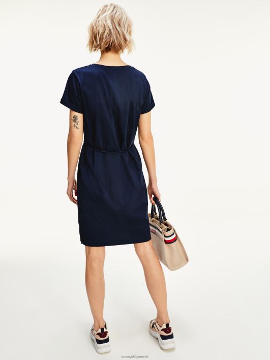 tavaline kleit kaelusega RJV622060 kõrbe taevas Tommy Hilfiger