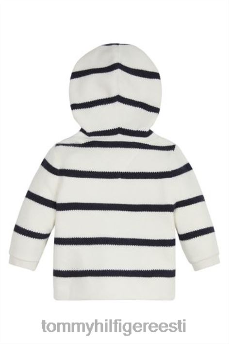 beebitriibuline kardigan RJV623616 valge Tommy Hilfiger