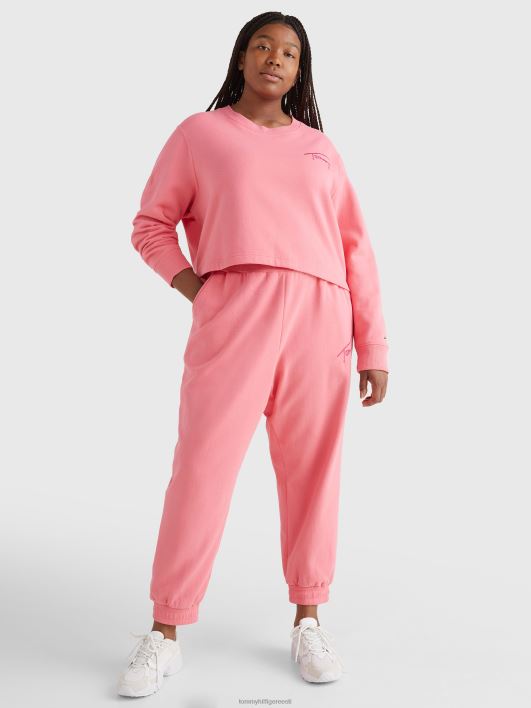 curve signatuur fliisist dressipluus RJV622181 aed roos Tommy Hilfiger