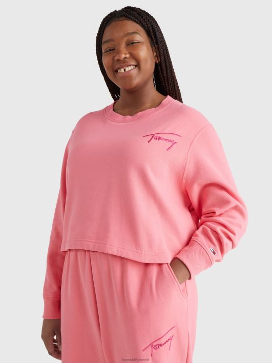 curve signatuur fliisist dressipluus RJV622181 aed roos Tommy Hilfiger