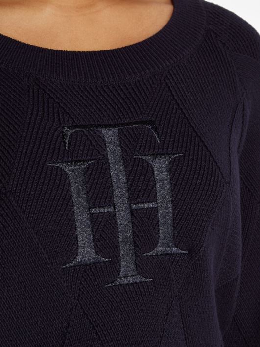 graafiline kaelusega kampsun RJV622208 kõrbe taevas Tommy Hilfiger