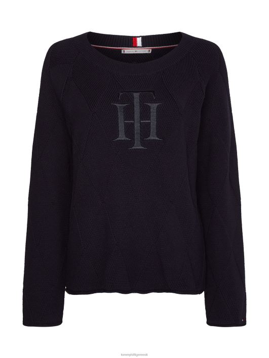 graafiline kaelusega kampsun RJV622208 kõrbe taevas Tommy Hilfiger