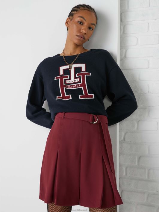monogrammi kaelusega hüppaja RJV622163 kõrbe taevas Tommy Hilfiger