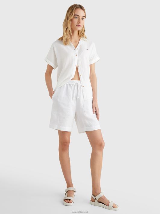 linane lõdvestunud lühike RJV622434 valge Tommy Hilfiger