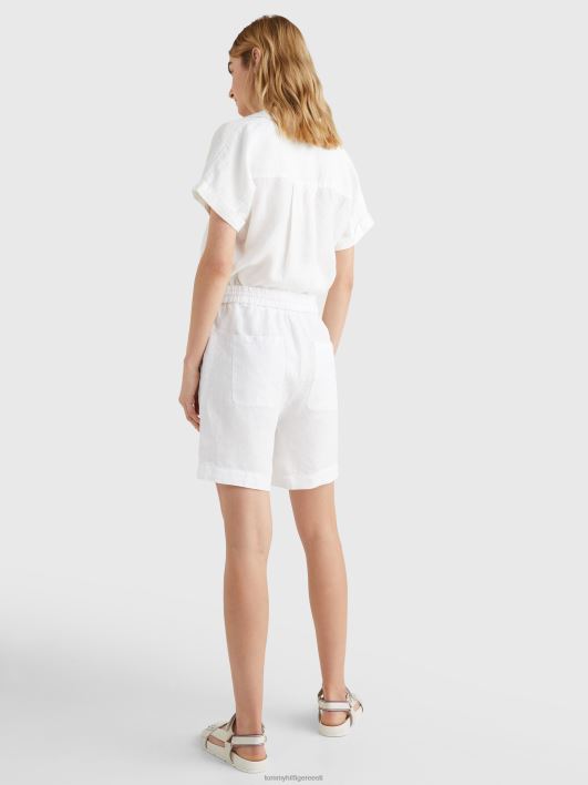linane lõdvestunud lühike RJV622434 valge Tommy Hilfiger