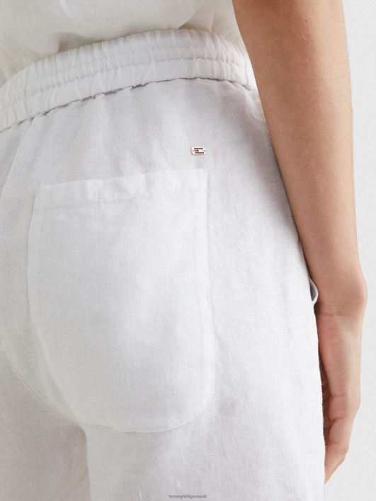linane lõdvestunud lühike RJV622434 valge Tommy Hilfiger