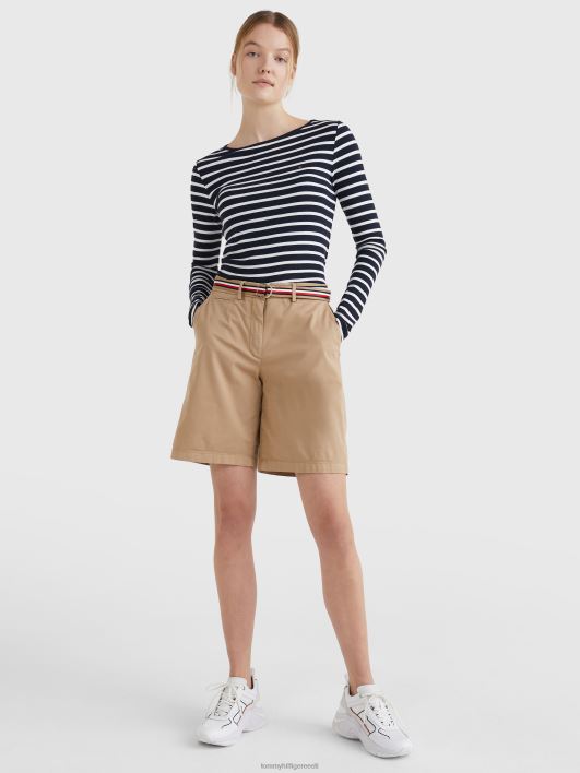signatuurrihmaga chino-püksid RJV622448 beež Tommy Hilfiger