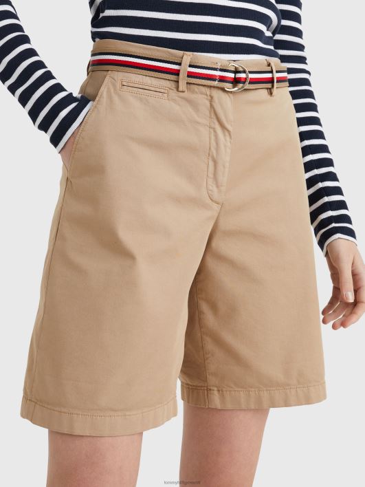 signatuurrihmaga chino-püksid RJV622448 beež Tommy Hilfiger