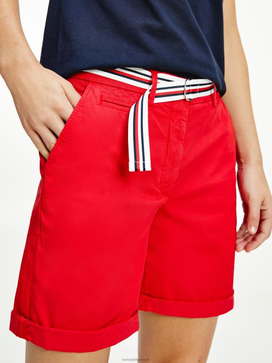 signatuurrihmaga chino-püksid RJV622449 esmane punane Tommy Hilfiger