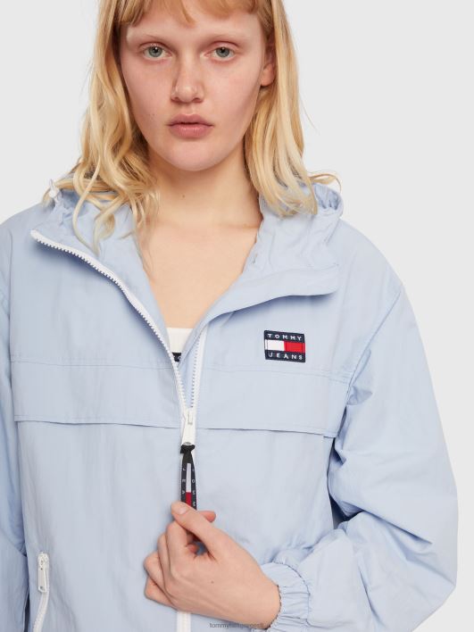 chicago kapuutsiga tuulejope RJV621966 chambray taevas Tommy Hilfiger