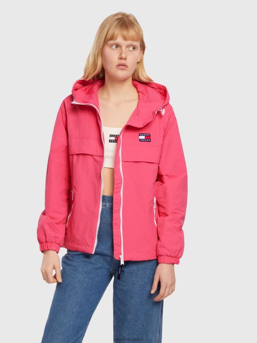 chicago kapuutsiga tuulejope RJV621972 roosa hoiatus Tommy Hilfiger