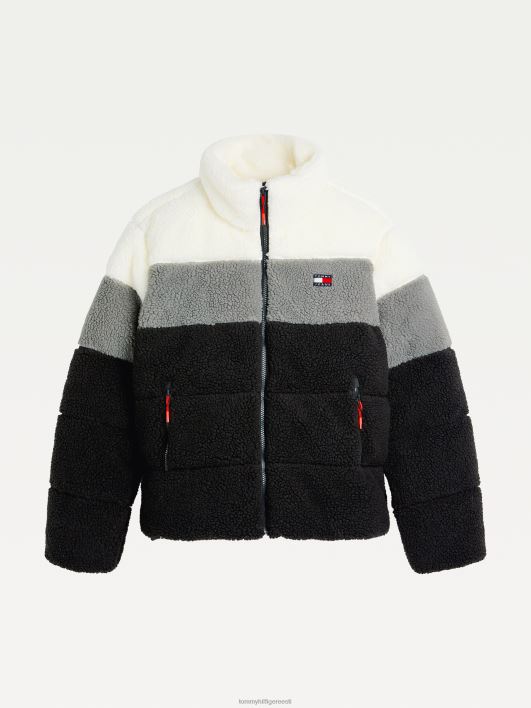 hubane värviblokeeritud puffjakk RJV622008 must/multi Tommy Hilfiger