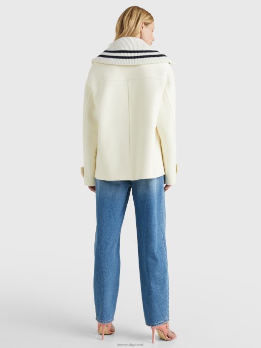 ikoonid pingevabalt sobivad paabumantel RJV621978 ekru Tommy Hilfiger