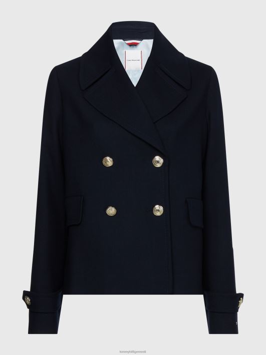 kahe rinnaga paabumantel RJV622019 kõrbe taevas Tommy Hilfiger