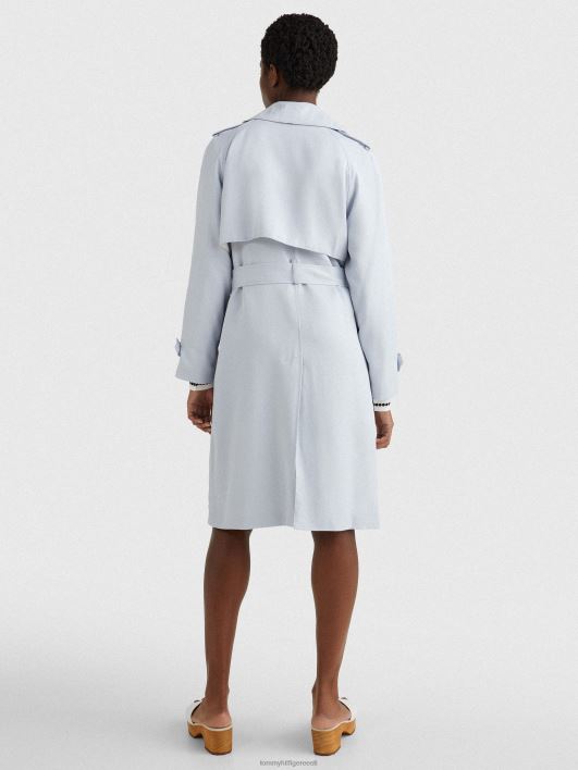 kahe rinnaga trentšmantel RJV621968 tuuline sinine Tommy Hilfiger