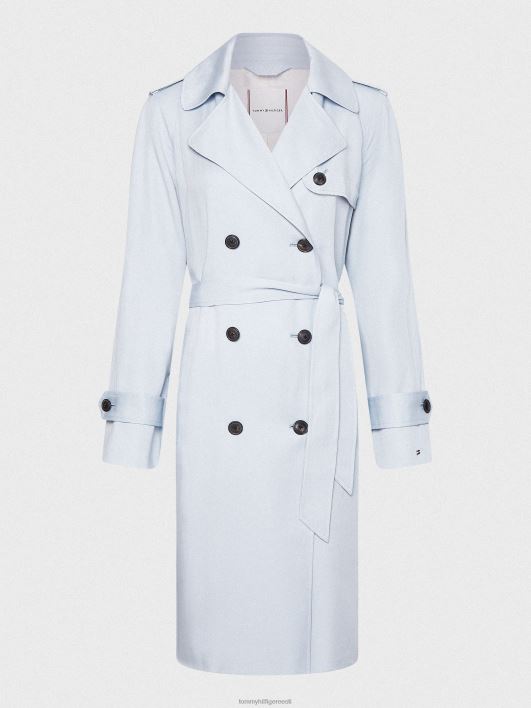 kahe rinnaga trentšmantel RJV621968 tuuline sinine Tommy Hilfiger