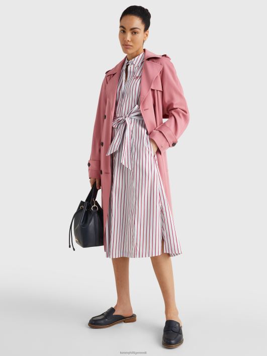 kahe rinnaga trentšmantel RJV622015 inglise roosa Tommy Hilfiger