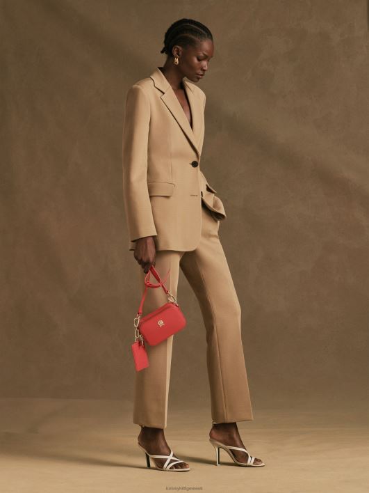 kohandatud üherealine bleiser RJV622010 mojave kõrb Tommy Hilfiger